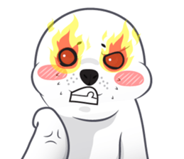 Cartoon seal v.0001 sticker #8545737