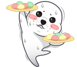 Cartoon seal v.0001 sticker #8545744