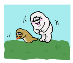 The yeti family4 sticker #8546670