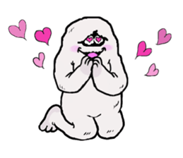 The yeti family4 sticker #8546679