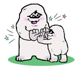 The yeti family4 sticker #8546683