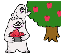 The yeti family4 sticker #8546694