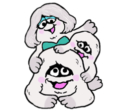 The yeti family4 sticker #8546702