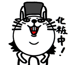 white white rabbit stickers sticker #8547443