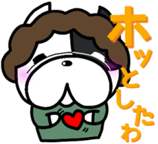 French bulldog Boss  osaka vol.3 sticker #8547532