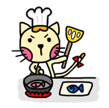 Chicken&Cat&Rabbit 2 sticker #8547569