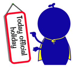 sales superman (ENGLISH) sticker #8547607