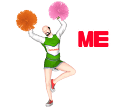 Cheerleader danna (English) sticker #8547709