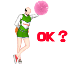 Cheerleader danna (English) sticker #8547724