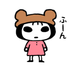 kumamimi-chan sticker #8547951