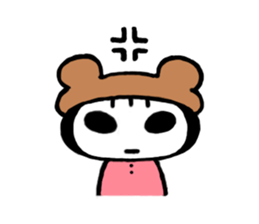 kumamimi-chan sticker #8547954