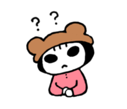 kumamimi-chan sticker #8547963