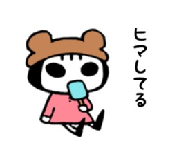 kumamimi-chan sticker #8547978