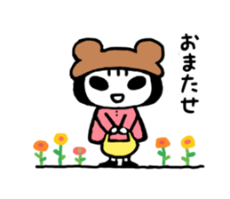 kumamimi-chan sticker #8547981