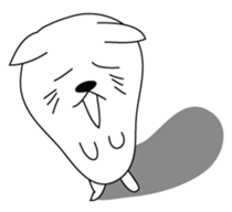 Only a face is mew. sticker #8548176