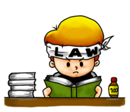 Law Student sticker #8548514