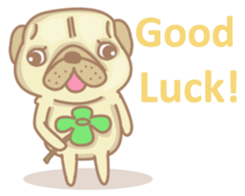 Pug Jiro sticker #8549622