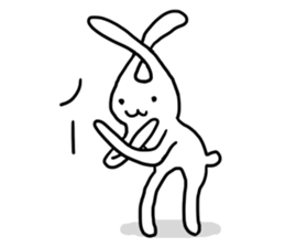 NOBINOBI_rabbit sticker #8549875
