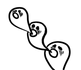 Mr. polite ghost sticker #8549991