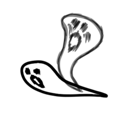 Mr. polite ghost sticker #8549992
