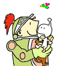 Aliens from the planet PM sticker #8550043