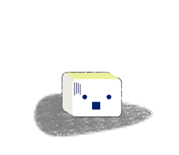 Hime-chan tofu sticker #8550206
