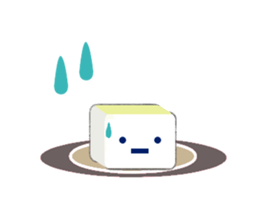 Hime-chan tofu sticker #8550207