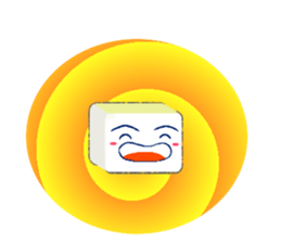 Hime-chan tofu sticker #8550209
