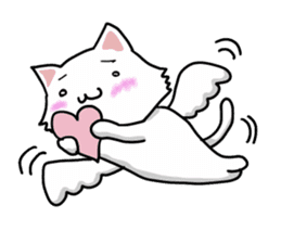 Shizuoka-ben cat sticker #8550546