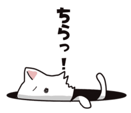 Shizuoka-ben cat sticker #8550551