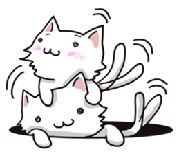 Shizuoka-ben cat sticker #8550553