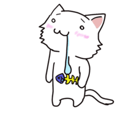 Shizuoka-ben cat sticker #8550555