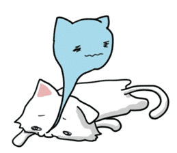 Shizuoka-ben cat sticker #8550563