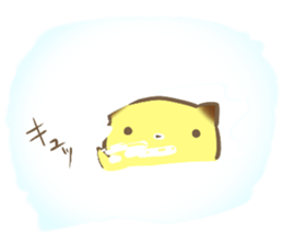 Daily life of the fox of winter sticker #8550681