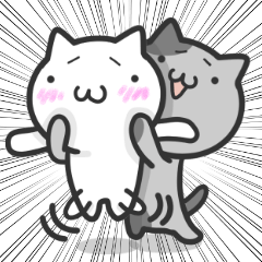 Cat moves, and I think it's seen.