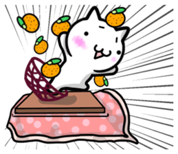 Cat moves, and I think it's seen. sticker #8550772