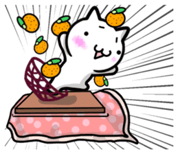 Cat moves, and I think it's seen. sticker #8550772