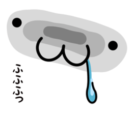 Cat moves, and I think it's seen. sticker #8550809