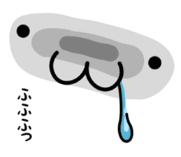 Cat moves, and I think it's seen. sticker #8550809