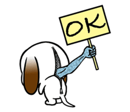 OK DOGS sticker #8551489