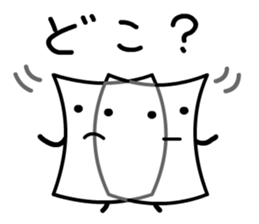 Cardman confronts stormy winds sticker #8551581