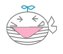 A pretty sticker of an animal. sticker #8551816