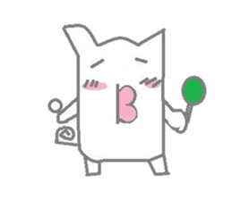 A pretty sticker of an animal. sticker #8551830