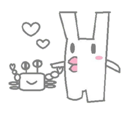 A pretty sticker of an animal. sticker #8551834