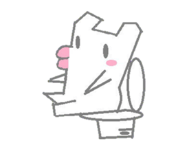 A pretty sticker of an animal. sticker #8551836