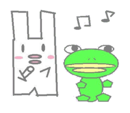 A pretty sticker of an animal. sticker #8551838