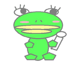 A pretty sticker of an animal. sticker #8551839