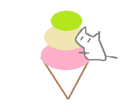 A pretty sticker of an animal. sticker #8551845