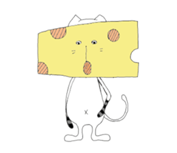 loose cat K sticker #8552015