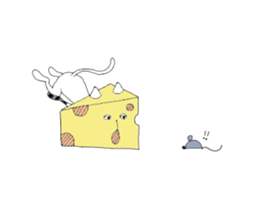 loose cat K sticker #8552017